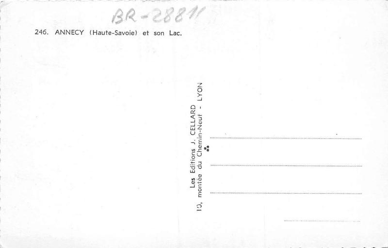 BR28811 Annecy et son lac france