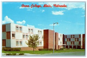 1960 Exterior View Residence Women Dana College Blair Nebraska Unposted Postcard