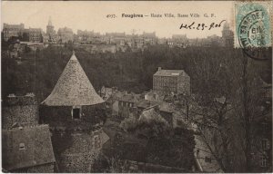 CPA Fougeres Haute ville, Basse ville (1237621)