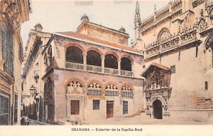 Exterior de la Capilla Real Granada Spain Unused 