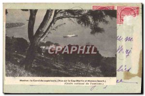 Old Postcard Cap Martin Vue generale