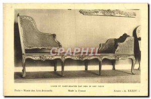 Old Postcard Louis Cane Day Seated Day Bed In One Piece Paris