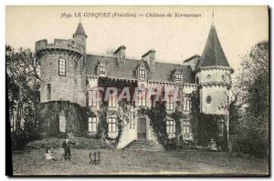 Old Postcard Le Conquet Chateau Kermorvan