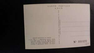 1946 Mint France RPPC Cannes International Film Festival Helicopter Air Journey