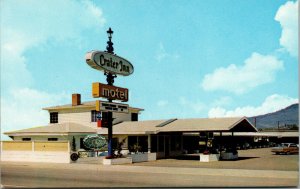 Vtg 1960s Crater Inn Motel Medford Oregon OR Roadside America Postcard