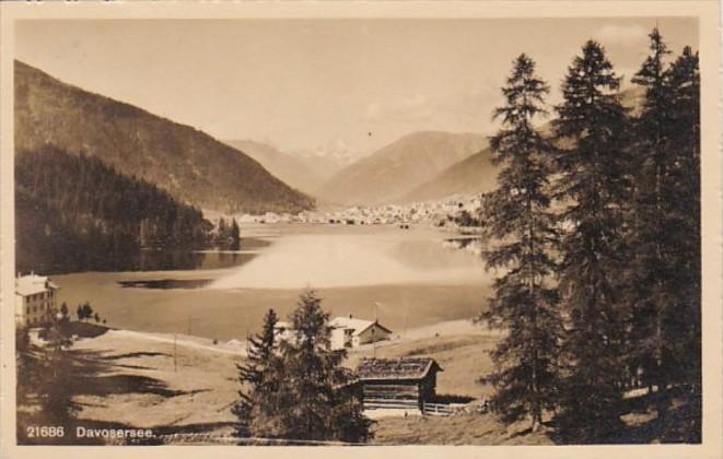 Switzerland Davosersee 1916 Photo