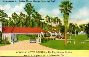 Florida Jacksonville Colonial Hotel Courts