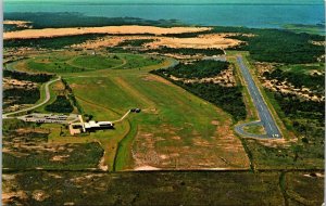 Wright Brothers National Memorial North Carolina Aerial View Chrome Postcard 