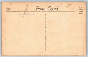 Greensburg IndianaNational Guard Armory1940s Silver Border Wayne Postcard