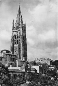 BR19050 Clocher de l Eglise St Eutrope Saintes  france