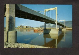 MO Paeo Bridge Missouri River Kansas City Postcard