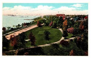 Postcard ROAD SCENE Milwaukee Wisconsin WI AQ7566