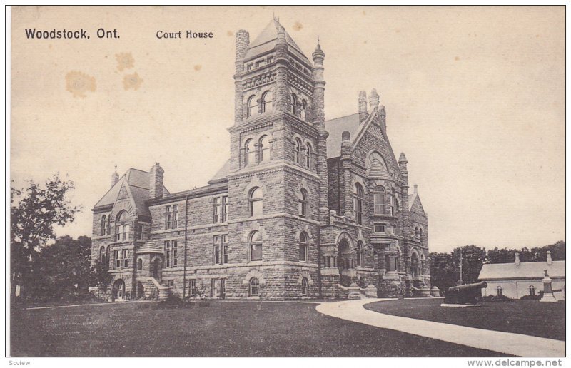 Court House , WOODSTOCK , Ontario , Canada , 00-10s