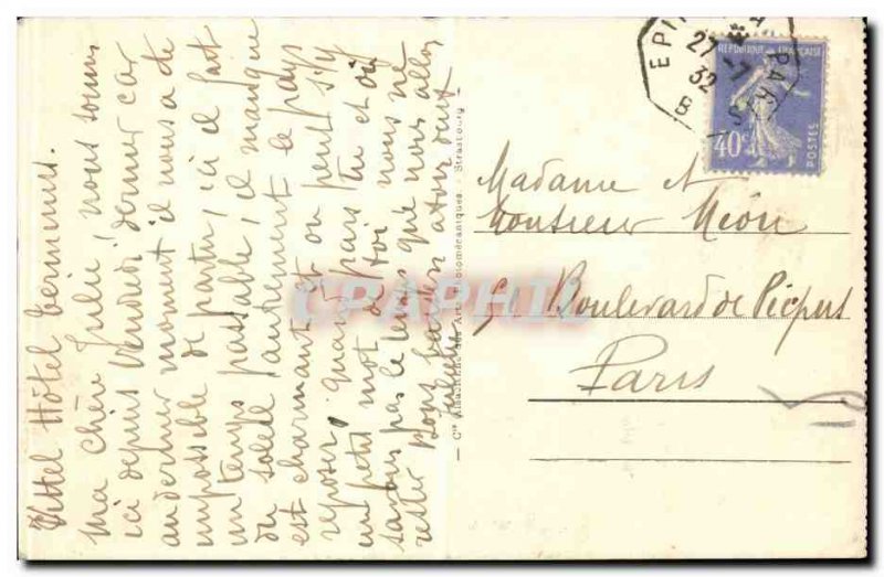 Vittel Old Postcard Cure Galleries