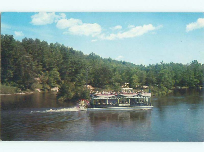 Pre-1980 BOAT SCENE Oscoda - Near Grayling & Saginaw & Bay City MI AF4073