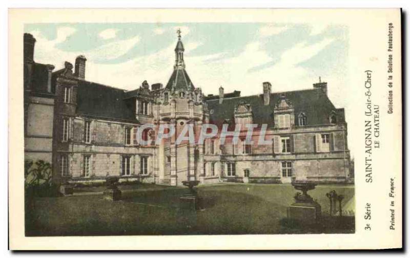 Old Postcard Saint Aignan Le Chateau