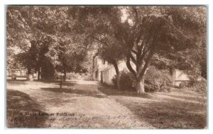 UHRICHSVILLE, OH Ohio ~ A Shady Lane at FORDHOOK 1907 Street Scene  Postcard