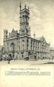 Masonic Temple - Philadelphia, Pennsylvania