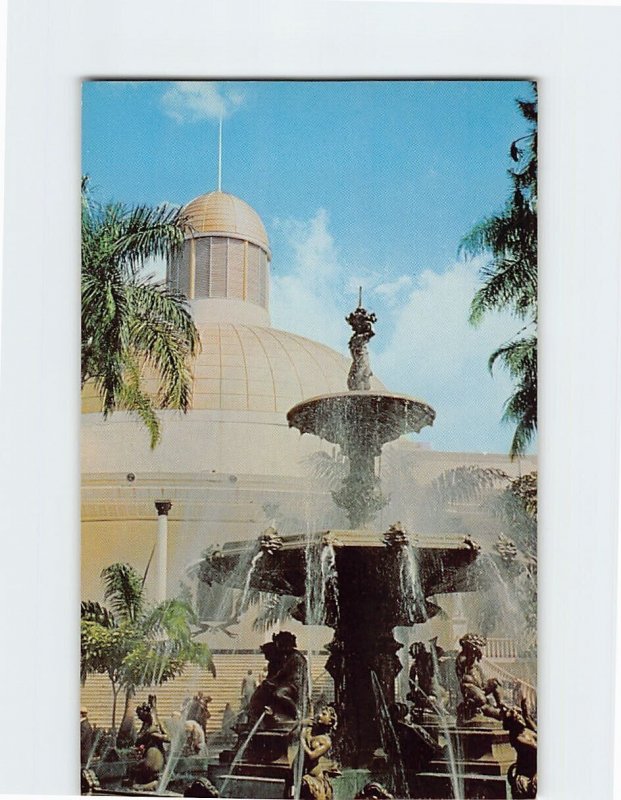 Postcard View from garden on the Capitolio, Caracas, Venezuela