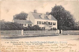 Residence of Mr Cook, Rector of St George's Church - Hempstead, New York NY  