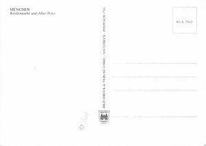 Munchen, Rindermark Und Alter Peter  