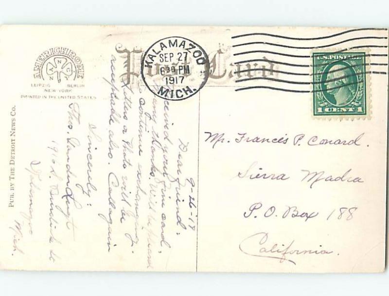 Divided-Back BUILDING Kalamazoo Michigan MI ho3579