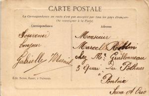 CPA PUISEAUX Rue du Pavé (607778)