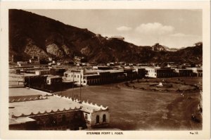 PC STEAMER POINT ADEN REAL PHOTO YEMEN (a31987)