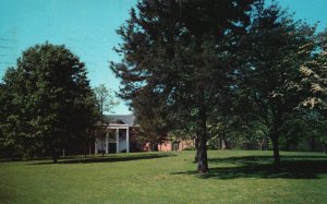 Postcard 1956 Canyon Inn McCormick's Creek State Park Spencer Indiana IN