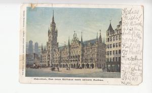 B79427 munchen das neue rathaus germany nach seonem ausbau    front/back image