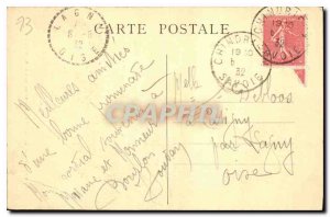 Postcard Abbey Hautecombe Monks at the lake