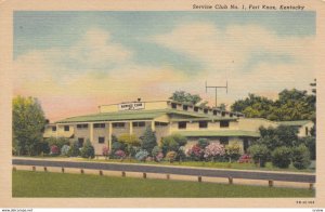 FORT KNOX , Kentucky , 1930-40s ; Service Club No. 1
