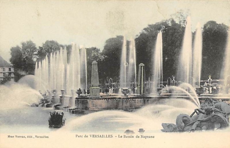 Le Bassin de Neptune Parc de Versailles Fountain Unused 