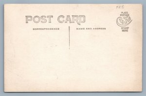 QUALITY BEDDING ADVERTISING ANTIQUE REAL PHOTO POSTCARD RPPC