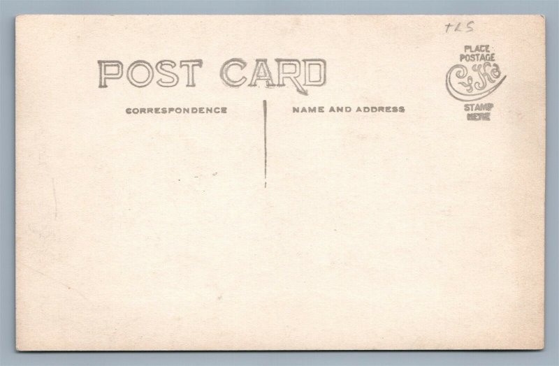 QUALITY BEDDING ADVERTISING ANTIQUE REAL PHOTO POSTCARD RPPC