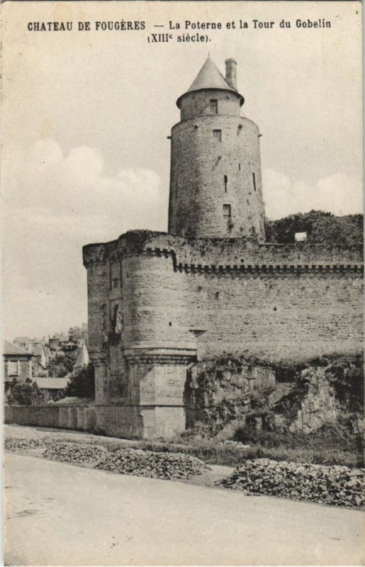 CPA Fougeres Poterne et la Tour du Gobelin (1236540)