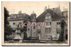 Old Postcard Vichy Hotel Pavillon Sevigne (former residence of Madame the Mar...