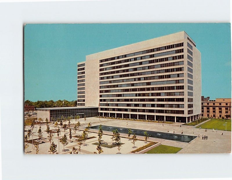 Postcard State Office Building Indianapolis Indiana USA