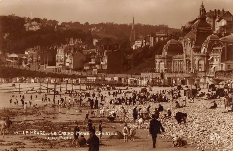 BR53589 Le Havre le casino marie christine et la plage      France