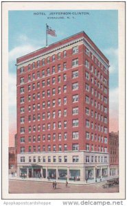 New York Syracuse Hotel Jefferson Clinton 1949