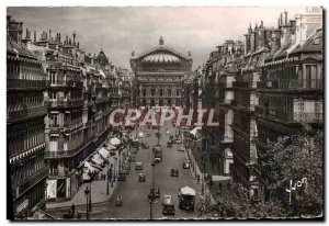 Modern Postcard Paris strolling Avenue L & # 39Opera