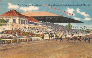 Club House and Grand Stand Hialeah Race Track Hialeah, Florida USA View Images 