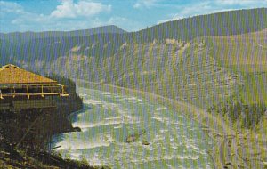 Canada Aerial View Hudson Hope British Columbia