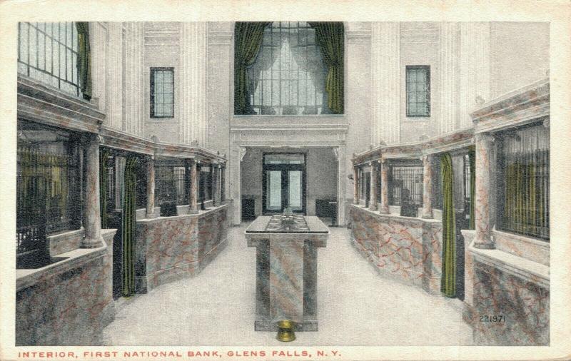 USA Interior first National Bank Glens Falls 01.73