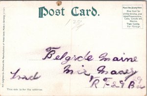 Vintage Postcard Rangeley Lakes, Maine, Bemis Mountain JN7