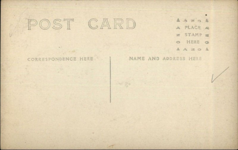 Monterey CA First Theatre c1910 Real Photo Postcard