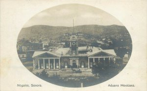 Undivided Back RPPC; Nogales Sonora Mexico, Aduana Mexicana / Customs House