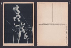 Vintage postcard Germany Circus Acrobats