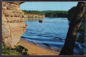 River Scene,Lower Dells,Wisconsin Dells,WI BIN