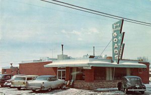 Gunnison Colorado Goad's Fine Foods and Lounge Vintage Postcard AA30610